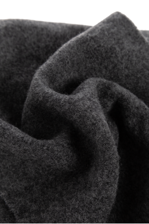 Ami Alexandre Mattiussi Wool scarf with logo