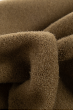 Ami Alexandre Mattiussi Wool scarf with logo