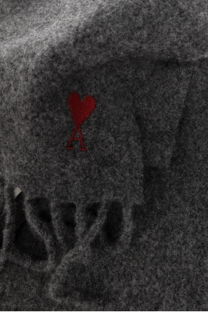 Ami Alexandre Mattiussi Wool scarf