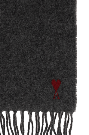 Ami Alexandre Mattiussi Wool scarf
