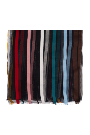 Szal ze wzorem w pasy od Paul Smith