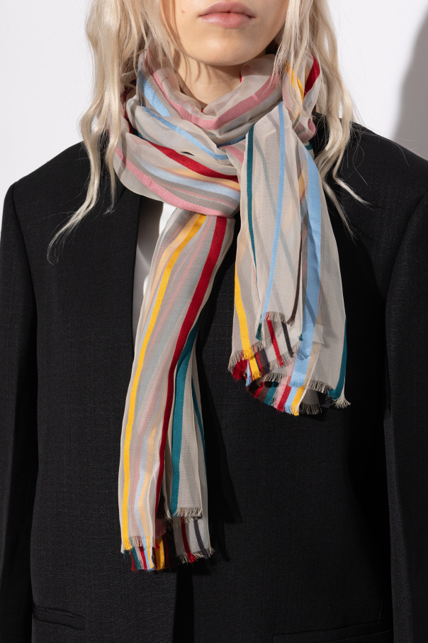 Paul Smith Scarf with stripe pattern