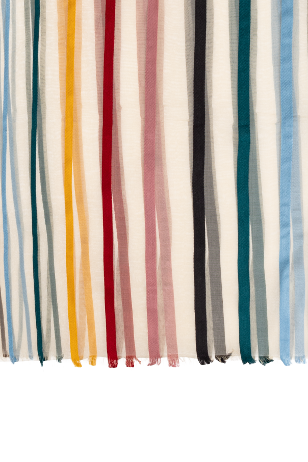 Paul Smith Scarf with stripe pattern