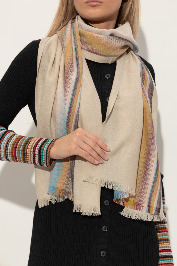 Paul Smith Scarf with silk finish