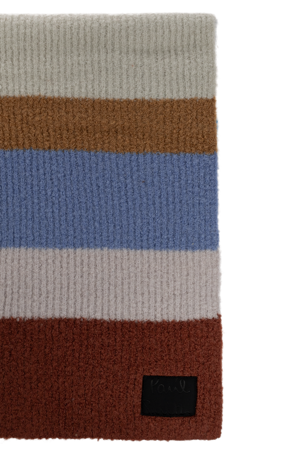 Paul Smith Wool striped scarf