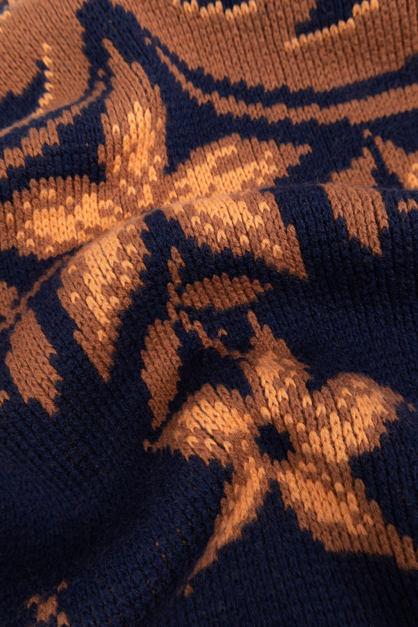 Etro Wollschal mit Fransen