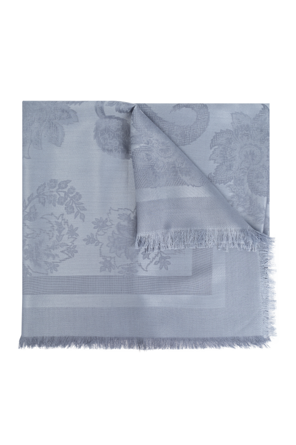 Etro Floral motif scarf