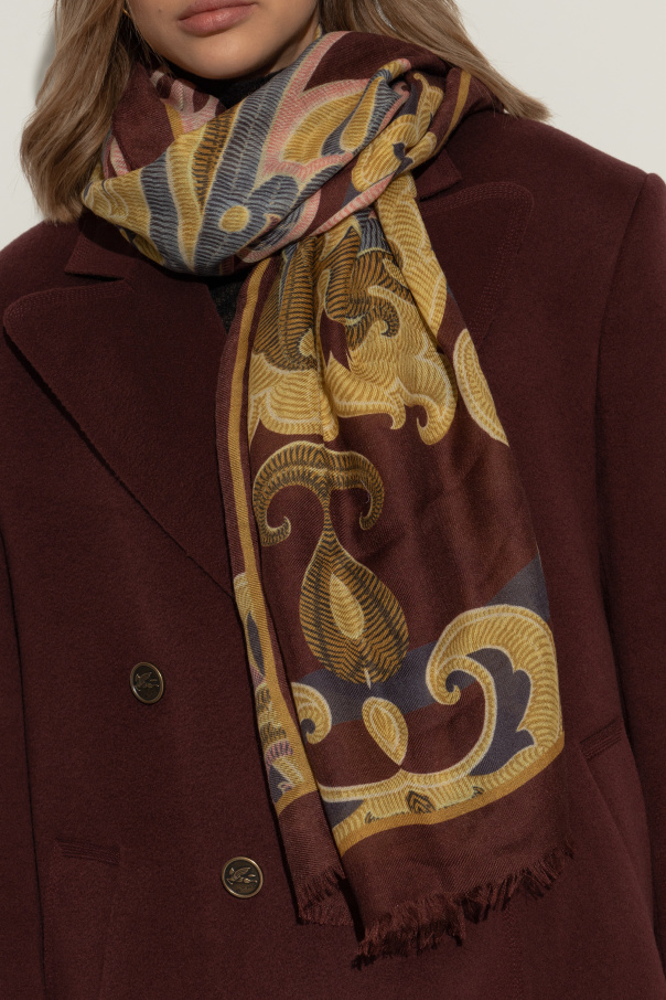 Etro Scarf with decorative pattern