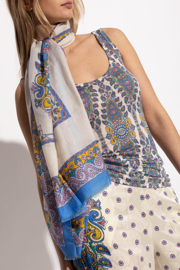 Etro Scarf with decorative pattern