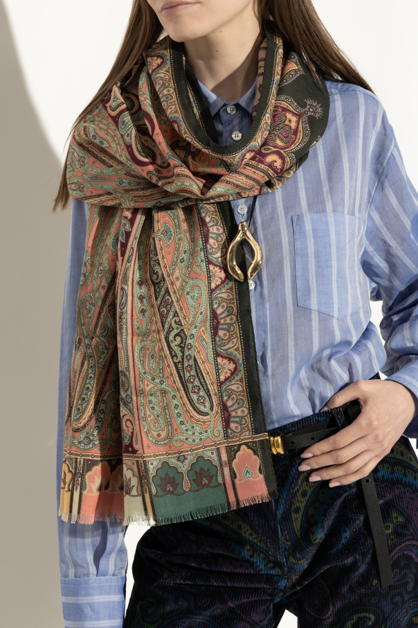 Etro Bufanda estampada