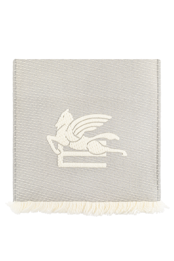 Scarf with logo od Etro