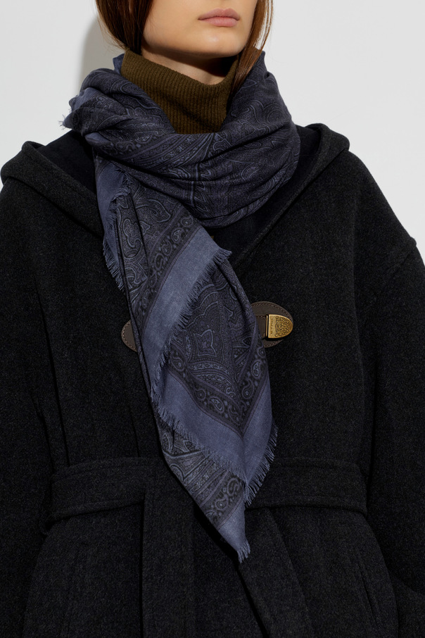 Etro Scarf with raw edge