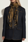 Etro BLACK Printed Scarf