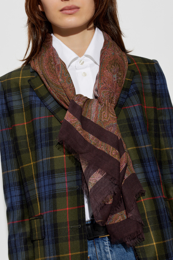Etro Chusta z nadrukiem