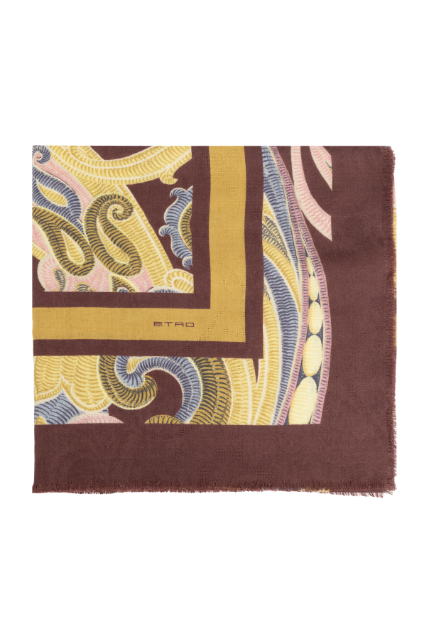 Etro Scarf with decorative pattern