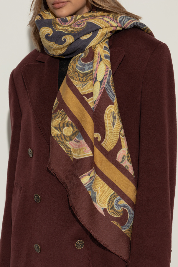 Etro Scarf with decorative pattern