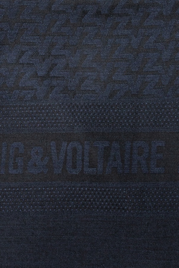 Zadig & Voltaire Logo shawl