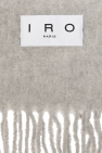 Iro ‘Authie’ scarf with logo