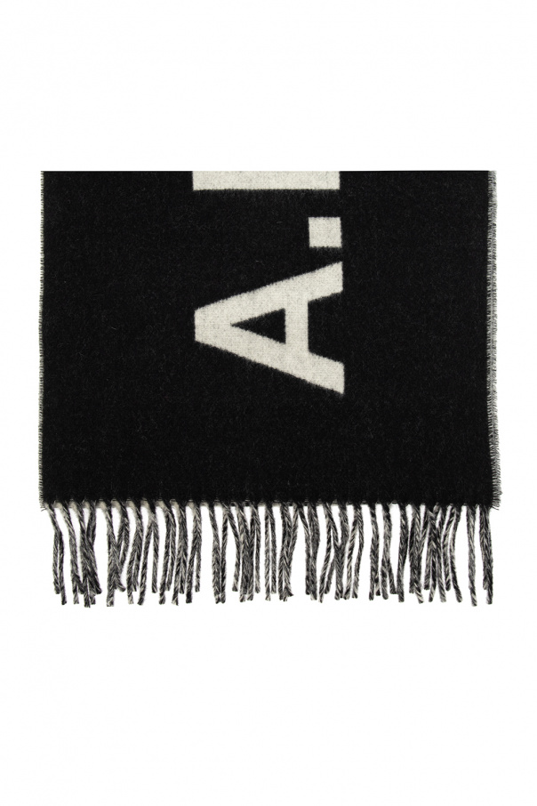 A.P.C. Scarf with logo