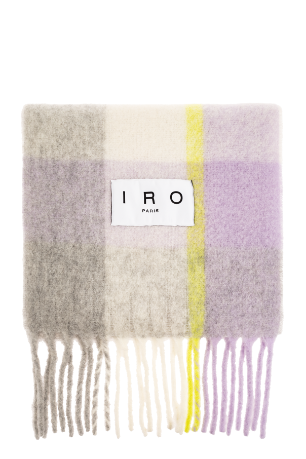 ‘Auray’ scarf with logo od Iro