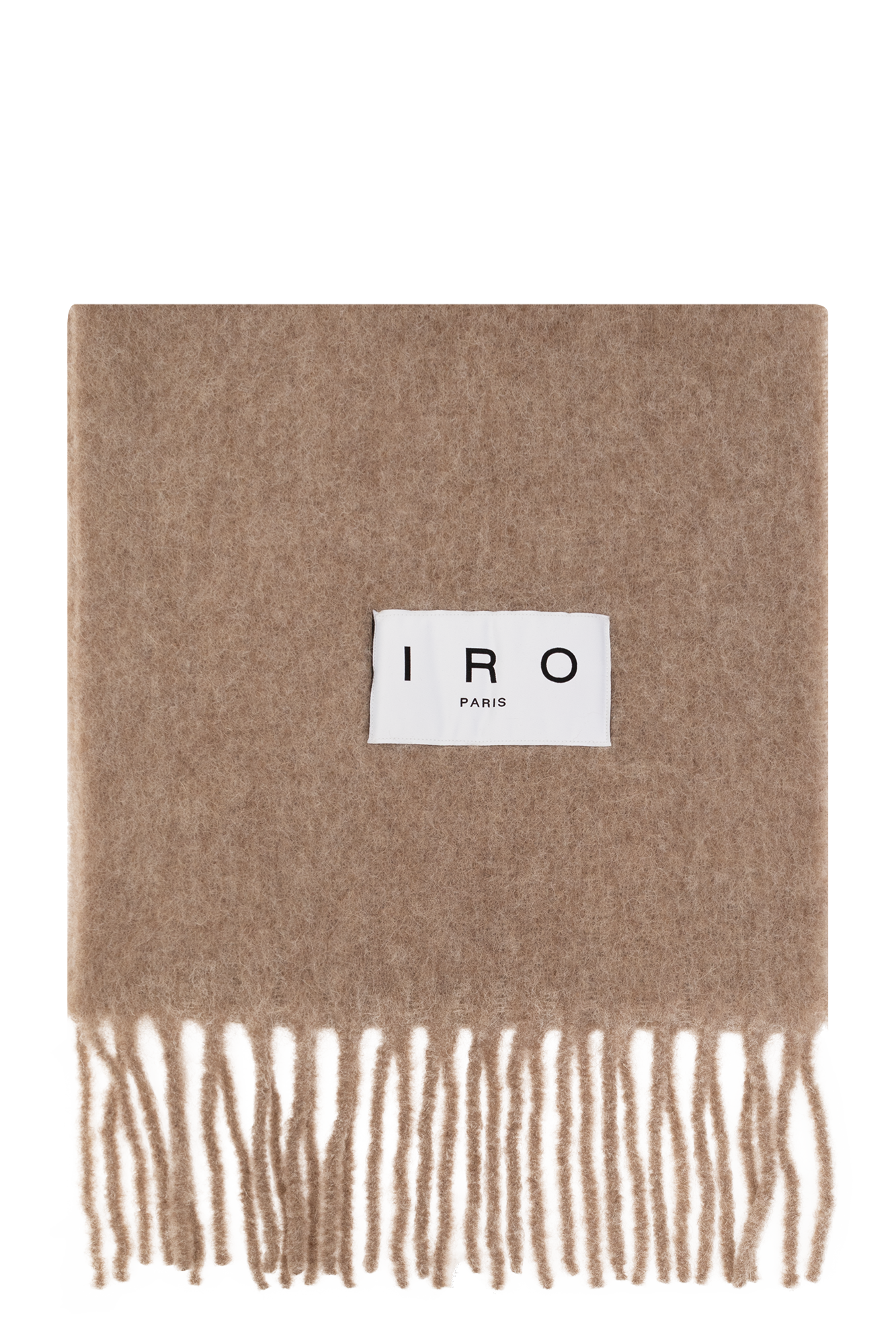 Iro ‘Authie’ scarf with logo