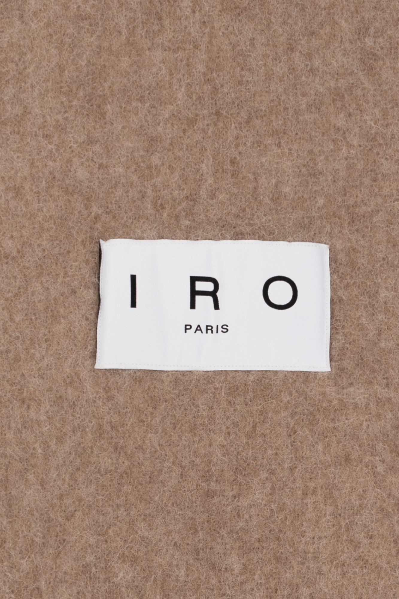 Iro ‘Authie’ scarf with logo