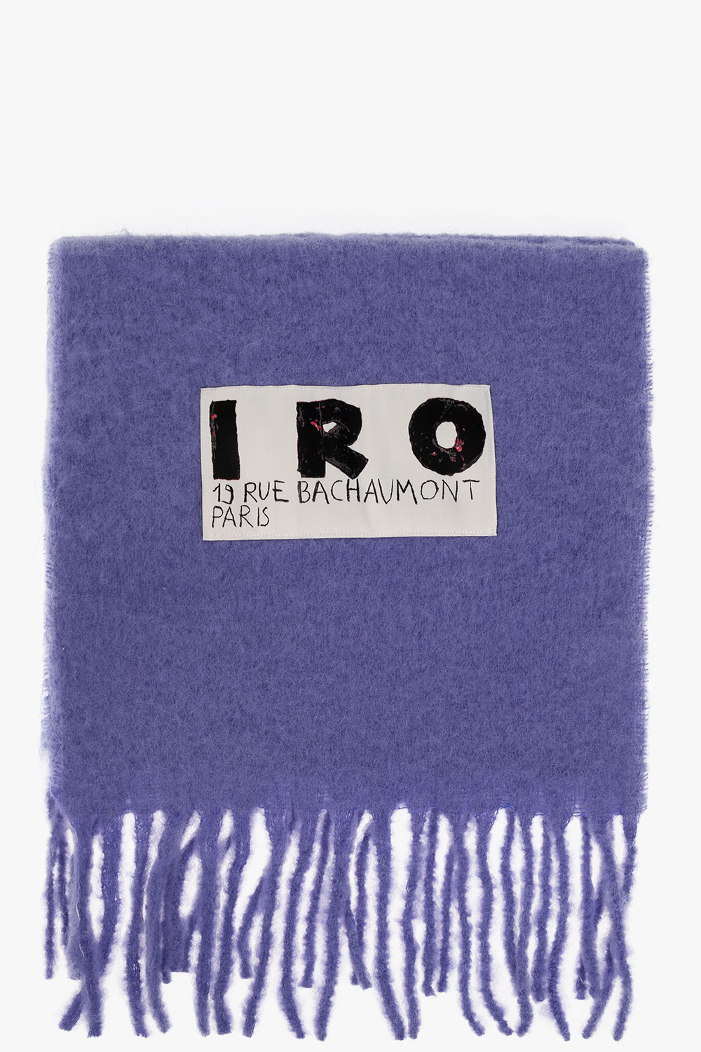 Iro ‘Authie’ scarf with logo