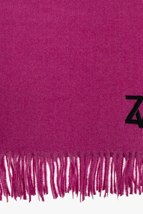 Zadig & Voltaire Kids Scarf with logo