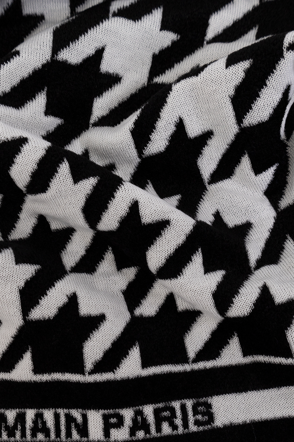 Balmain Houndstooth scarf