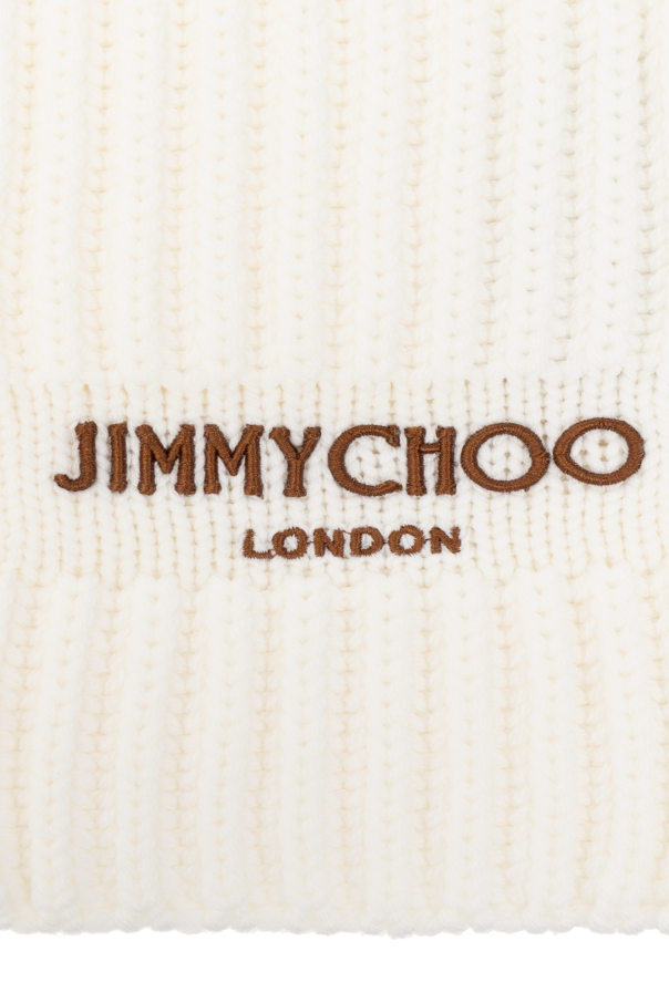 Jimmy Choo ‘Yukiko’ wool scarf