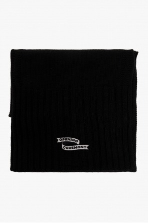 Scarf with logo