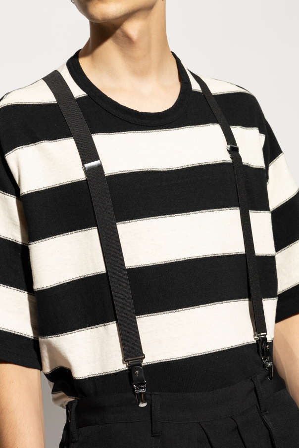 Yohji Yamamoto Logo suspenders