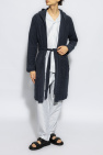 Hanro NAVY BLUE Cotton Bathrobe