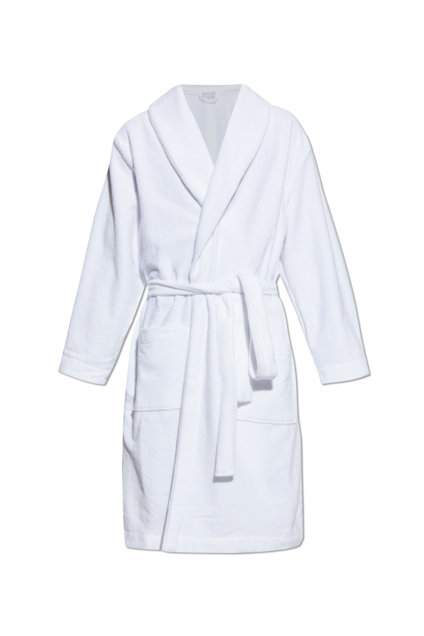 Cotton bathrobe with belt od Hanro