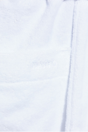 Hanro Albornoz de algodón con cinturón