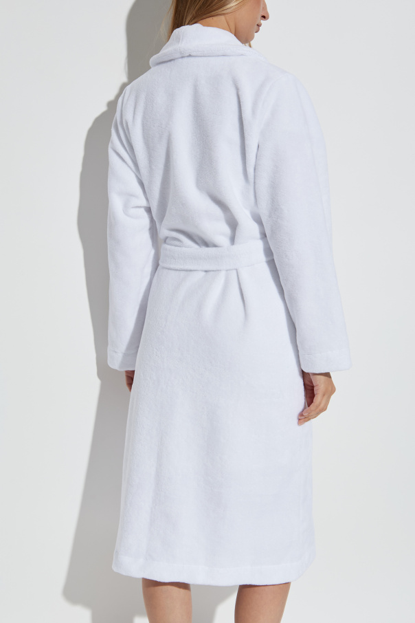 Hanro Albornoz de algodón con cinturón