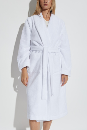 Albornoz de algodón con cinturón od Hanro