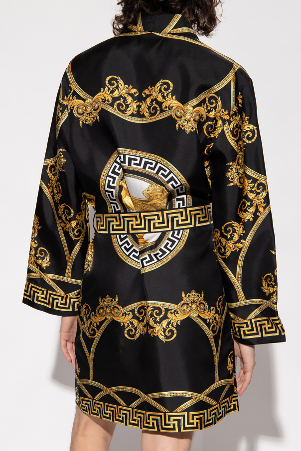 Versace Silk bathrobe