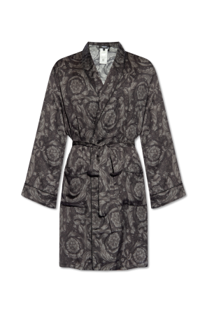 Bathrobe with Barocco pattern