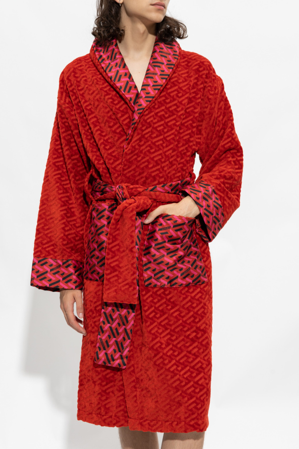 Versace Home La Greca bathrobe
