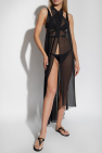Versace BLACK See-through pareo