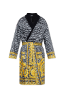 Versace Home MULTICOLOUR Printed cotton bathrobe