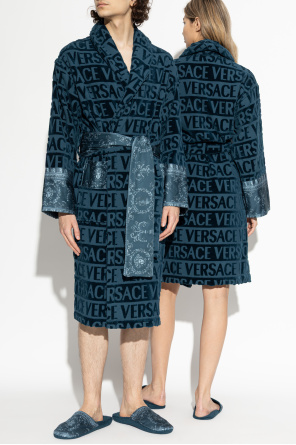 Versace Home Szlafrok z paskiem