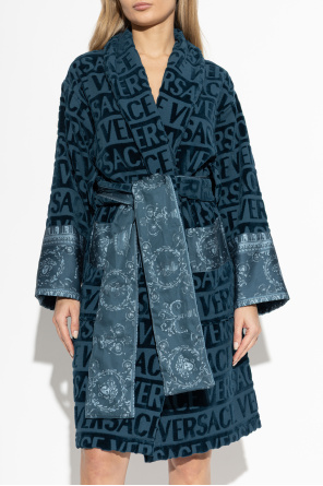 Versace Home Szlafrok z paskiem