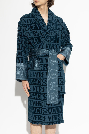 Versace Home Szlafrok z paskiem