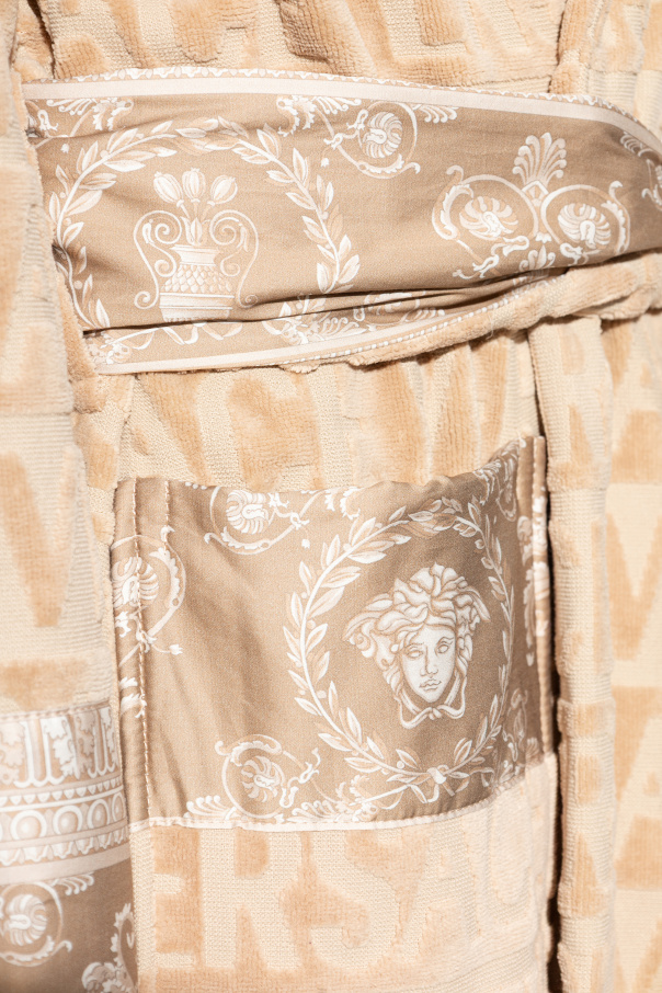 Versace Home Szlafrok z paskiem
