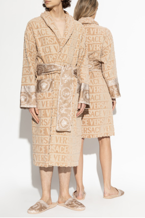 Versace Home Szlafrok z paskiem