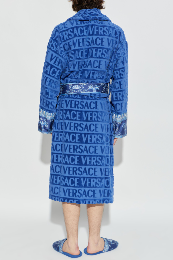 Versace Home Albornoz con logo