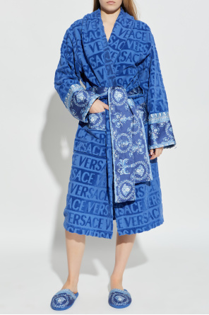 Versace Home Albornoz con logo