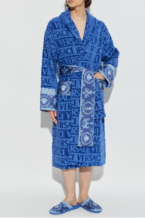 Versace Home Albornoz con logo